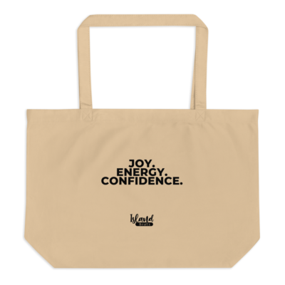 JOY. ENERGY. CONFIDENCE. Organic Cotton Tote